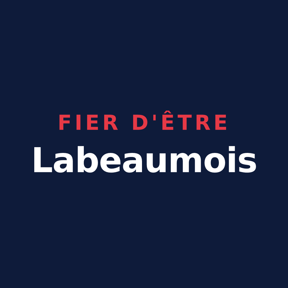 T-shirt « Fier d'être Labeaumois » — design pour Labeaume