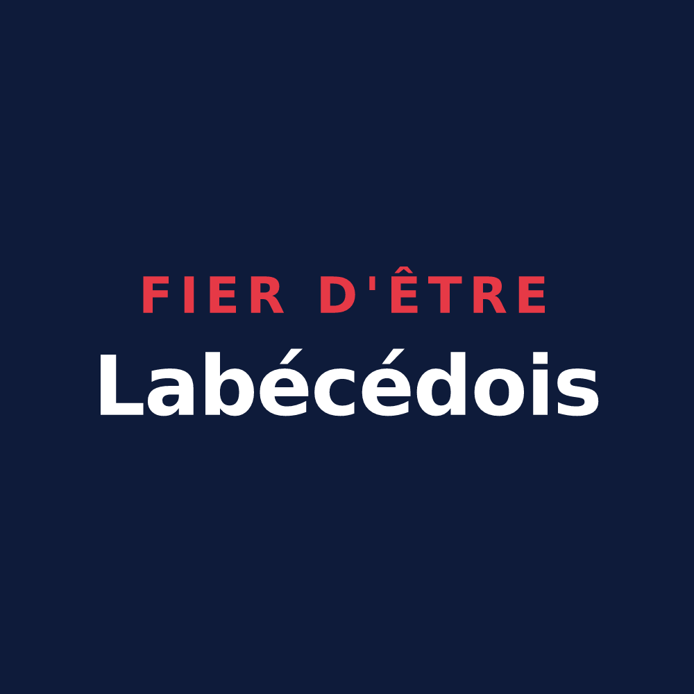 T-shirt « Fier d'être Labécédois » — design pour Labécède-Lauragais