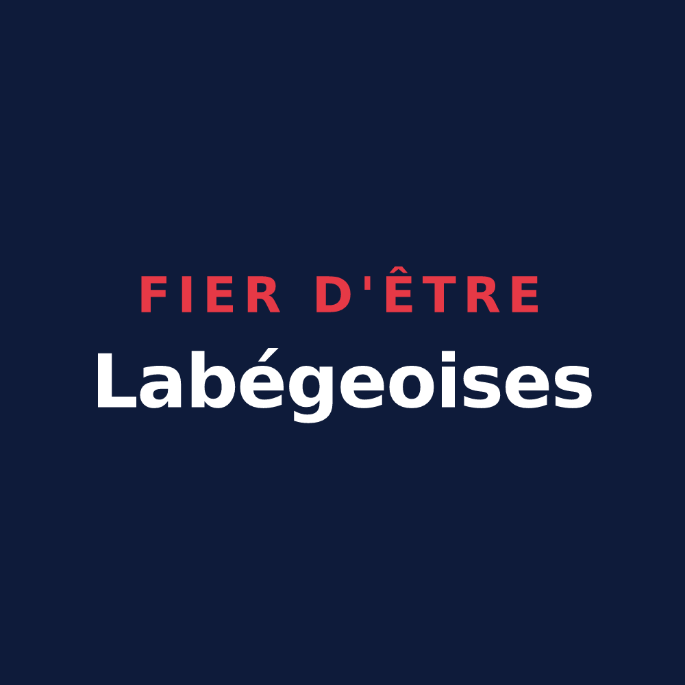 T-shirt « Fier d'être Labégeoises » — design pour Labège