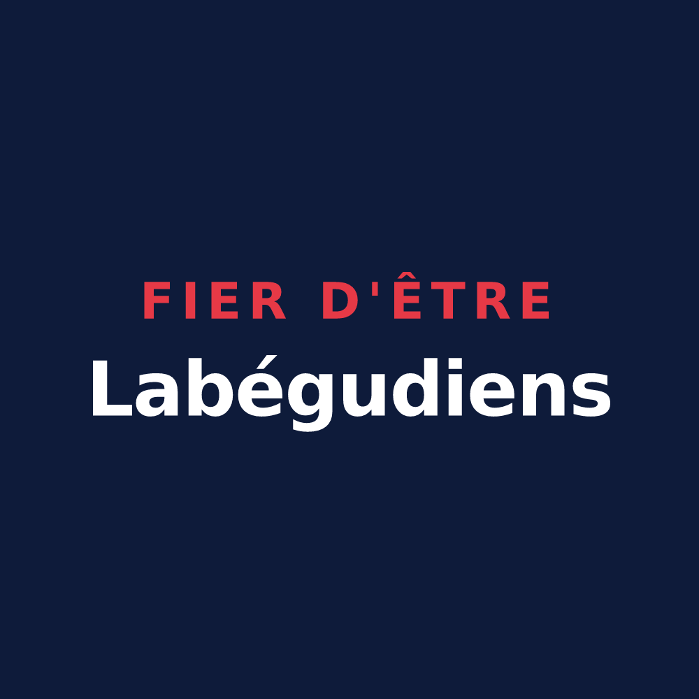 T-shirt « Fier d'être Labégudiens » — design pour Labégude