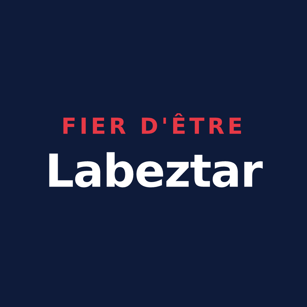 T-shirt « Fier d'être Labeztar » — design pour Labets-Biscay