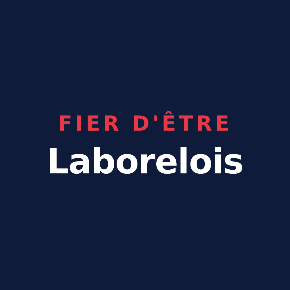 T-shirt « Fier d'être Laborelois » — design pour Laborel