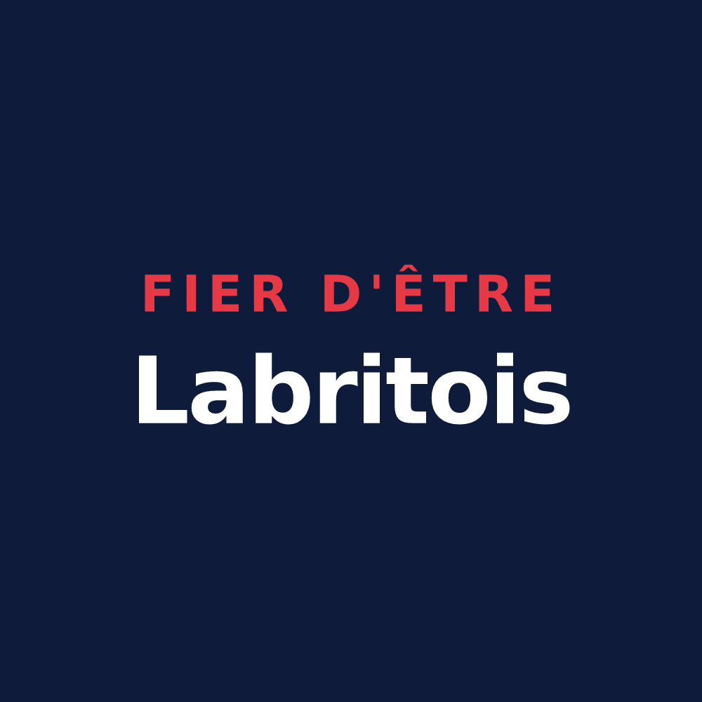 T-shirt « Fier d'être Labritois » — design pour Labrit