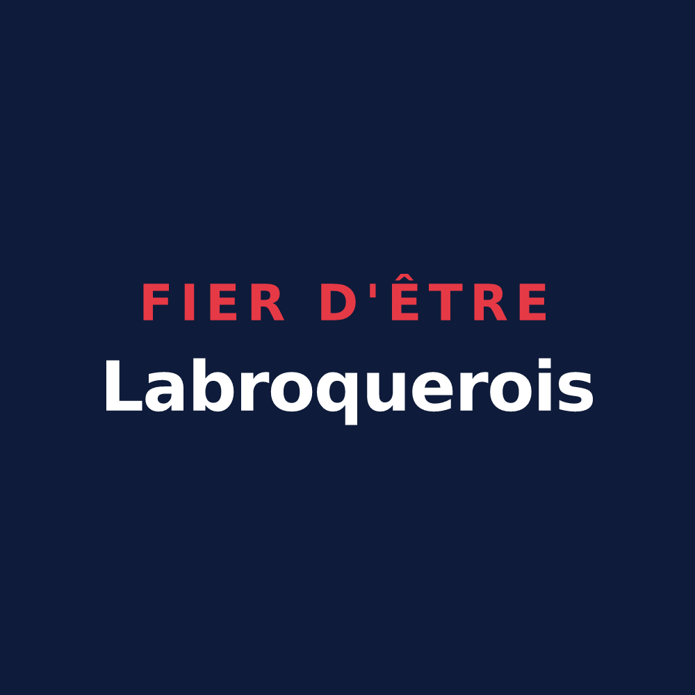 T-shirt « Fier d'être Labroquerois » — design pour Labroquère