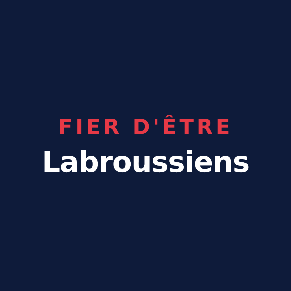 T-shirt « Fier d'être Labroussiens » — design pour Labrousse