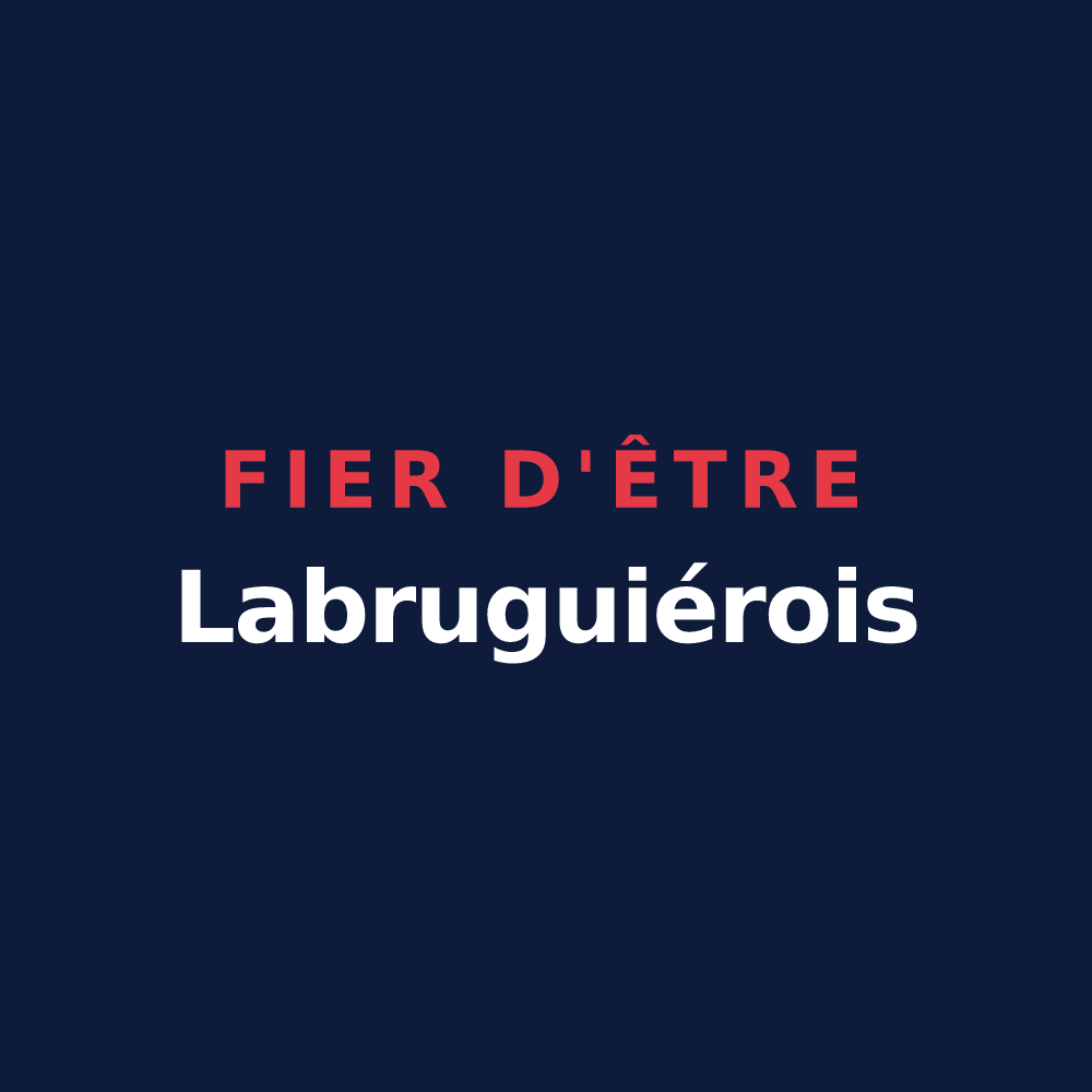 T-shirt « Fier d'être Labruguiérois » — design pour Labruguière