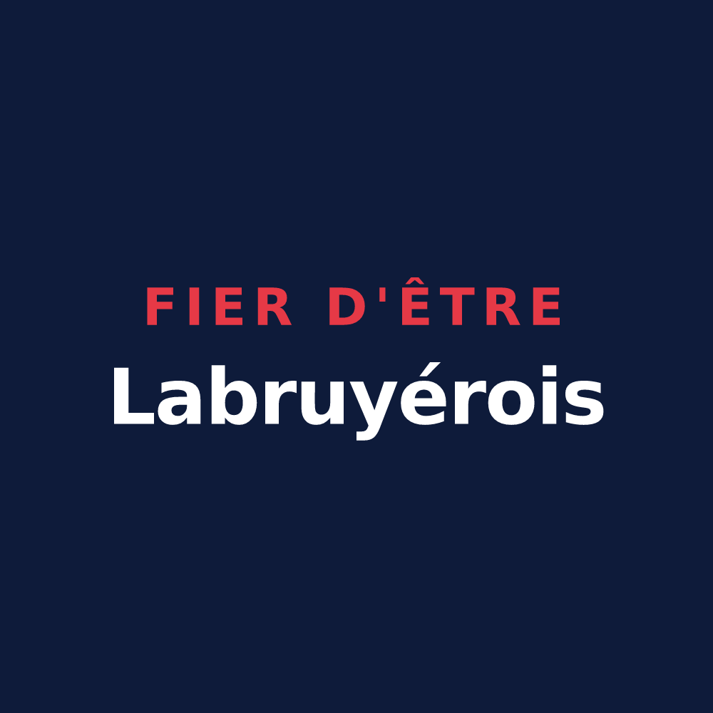 T-shirt « Fier d'être Labruyérois » — design pour Labruyère-Dorsa