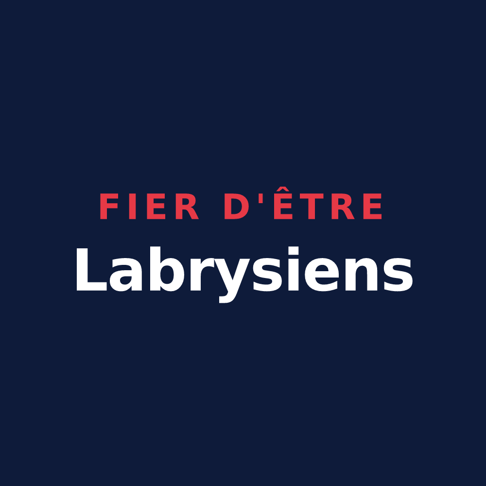 T-shirt « Fier d'être Labrysiens » — design pour Labry
