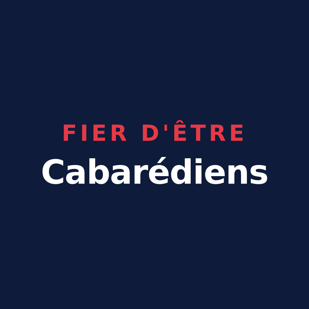 T-shirt « Fier d'être Cabarédiens » — design pour Lacabarède