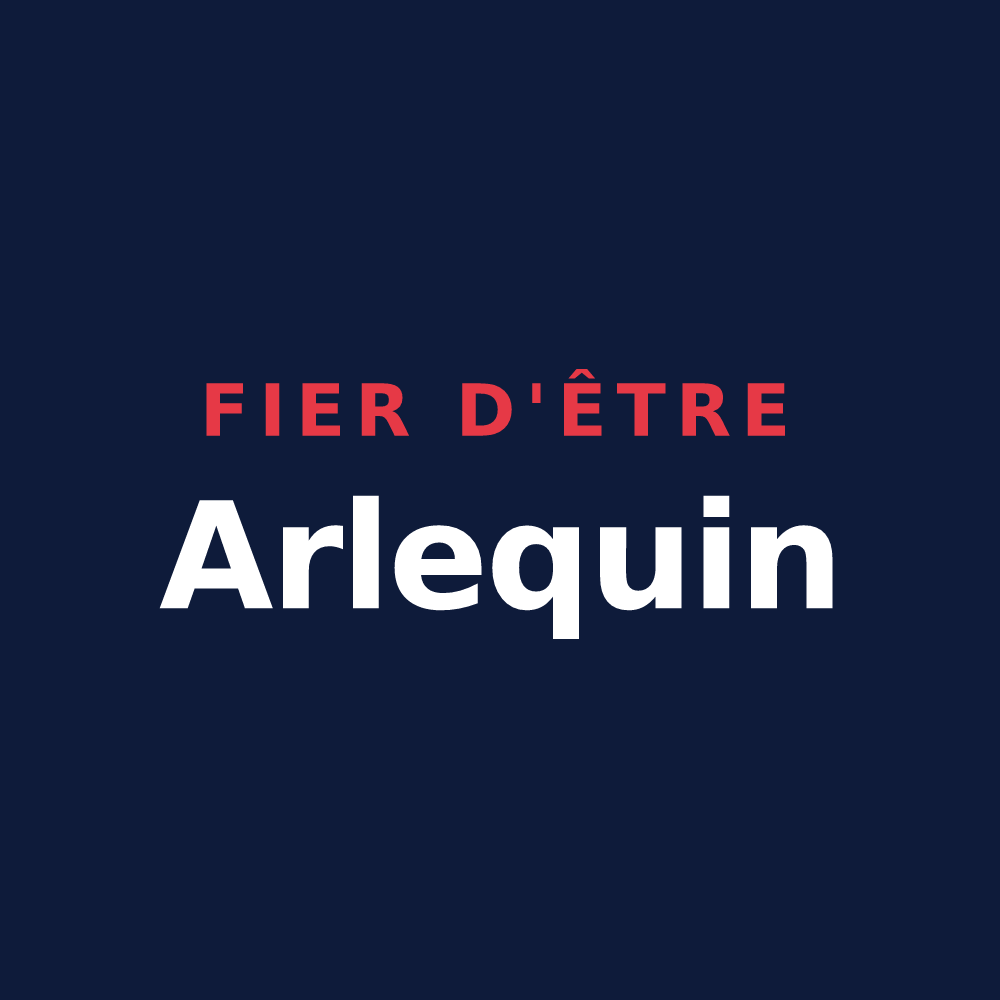 T-shirt « Fier d'être Arlequin » — design pour Lachassagne