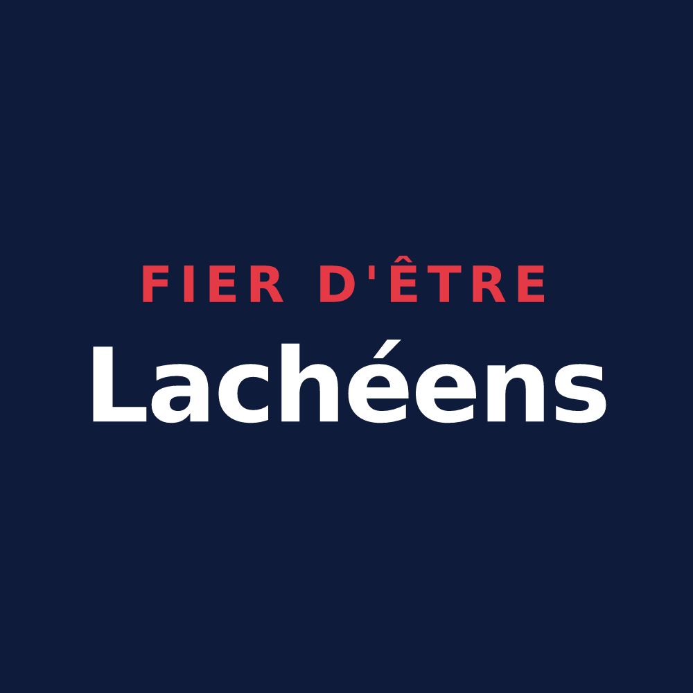 T-shirt « Fier d'être Lachéens » — design pour Lachy