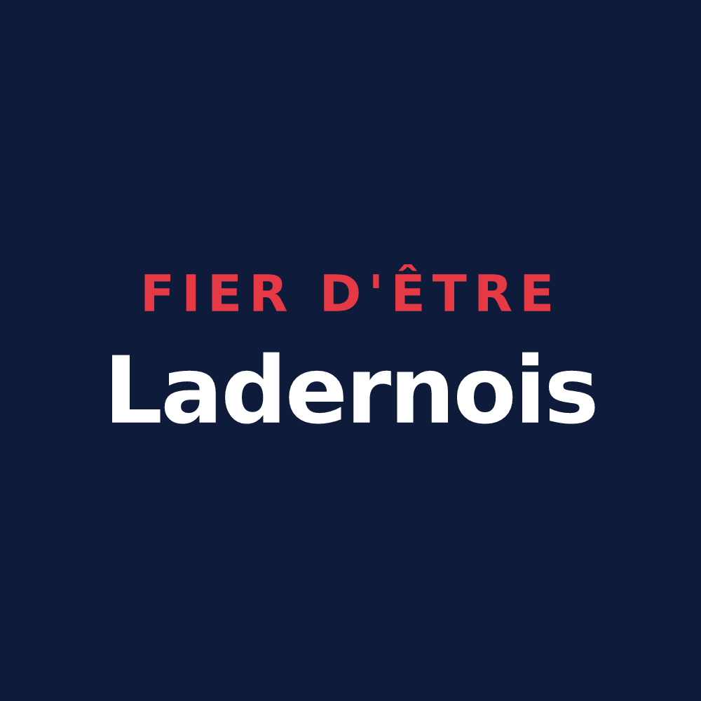 T-shirt « Fier d'être Ladernois » — design pour Ladern-sur-Lauquet