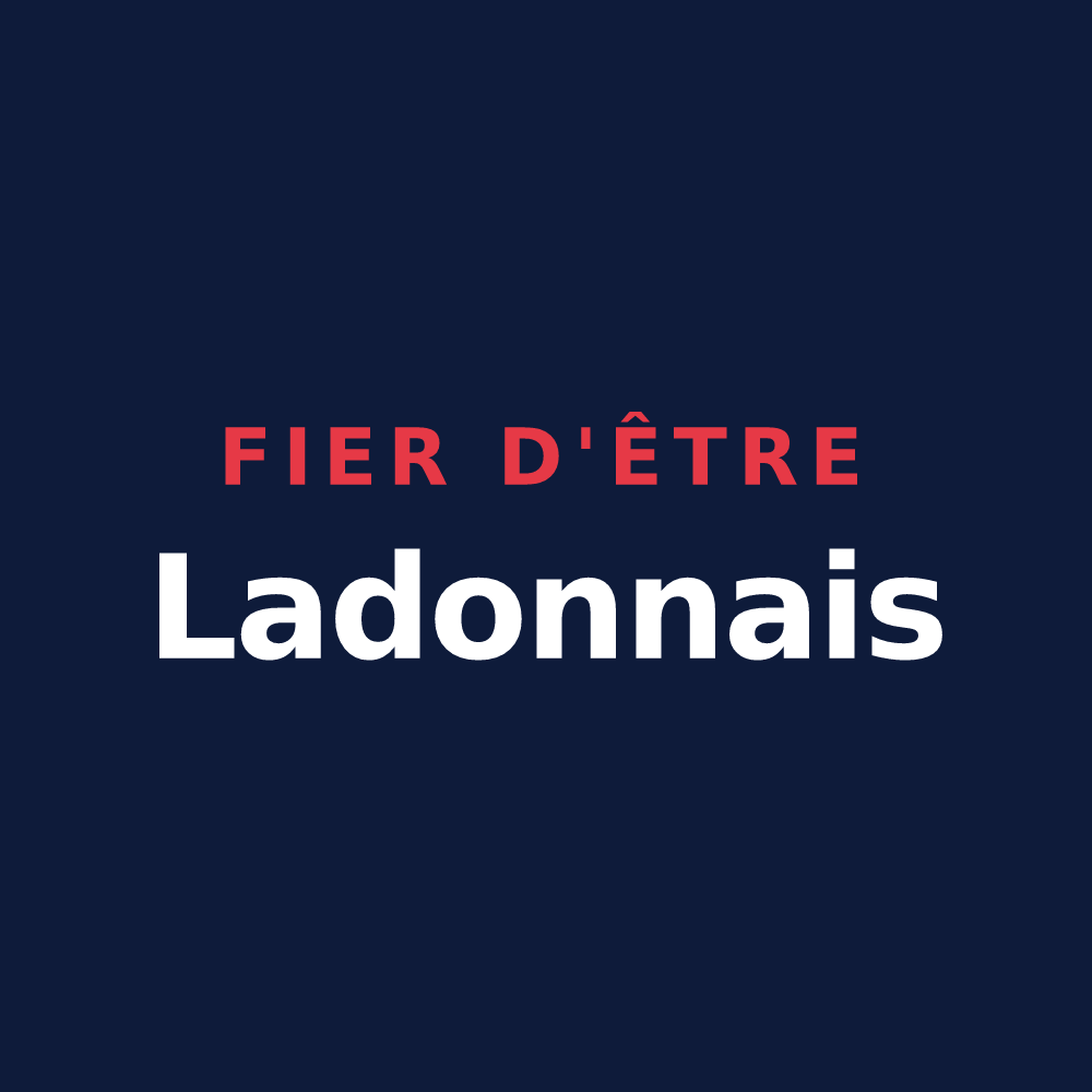 T-shirt « Fier d'être Ladonnais » — design pour Ladon