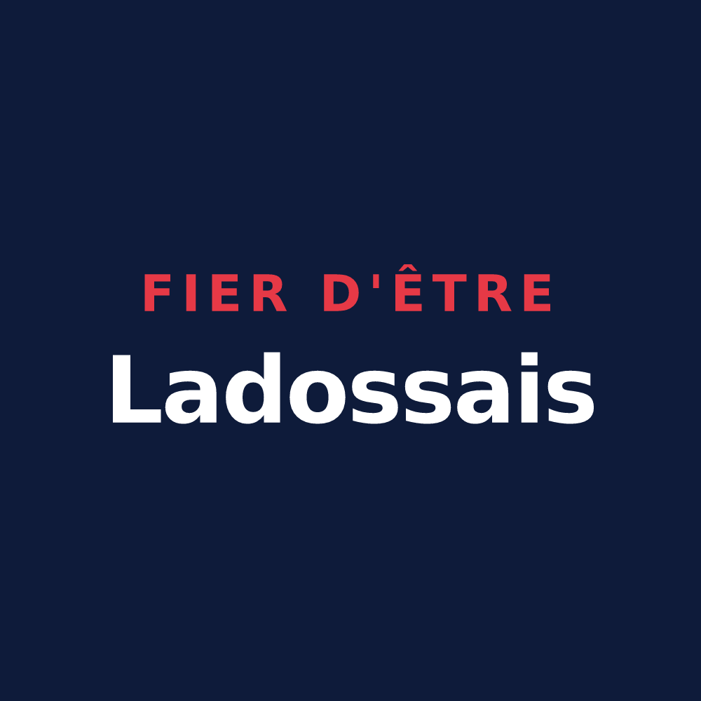 T-shirt « Fier d'être Ladossais » — design pour Lados