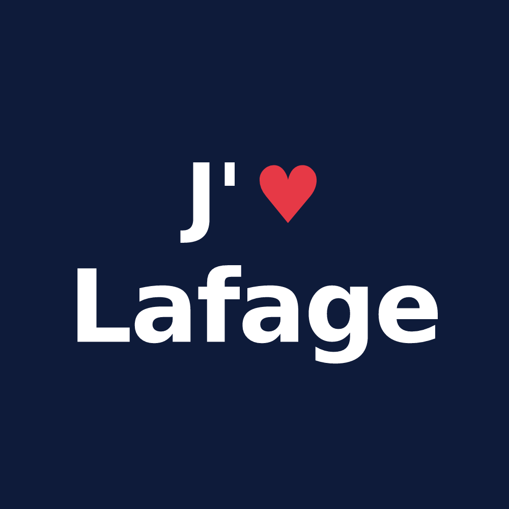 T-shirt personnalisé Lafage — design J'aime Lafage