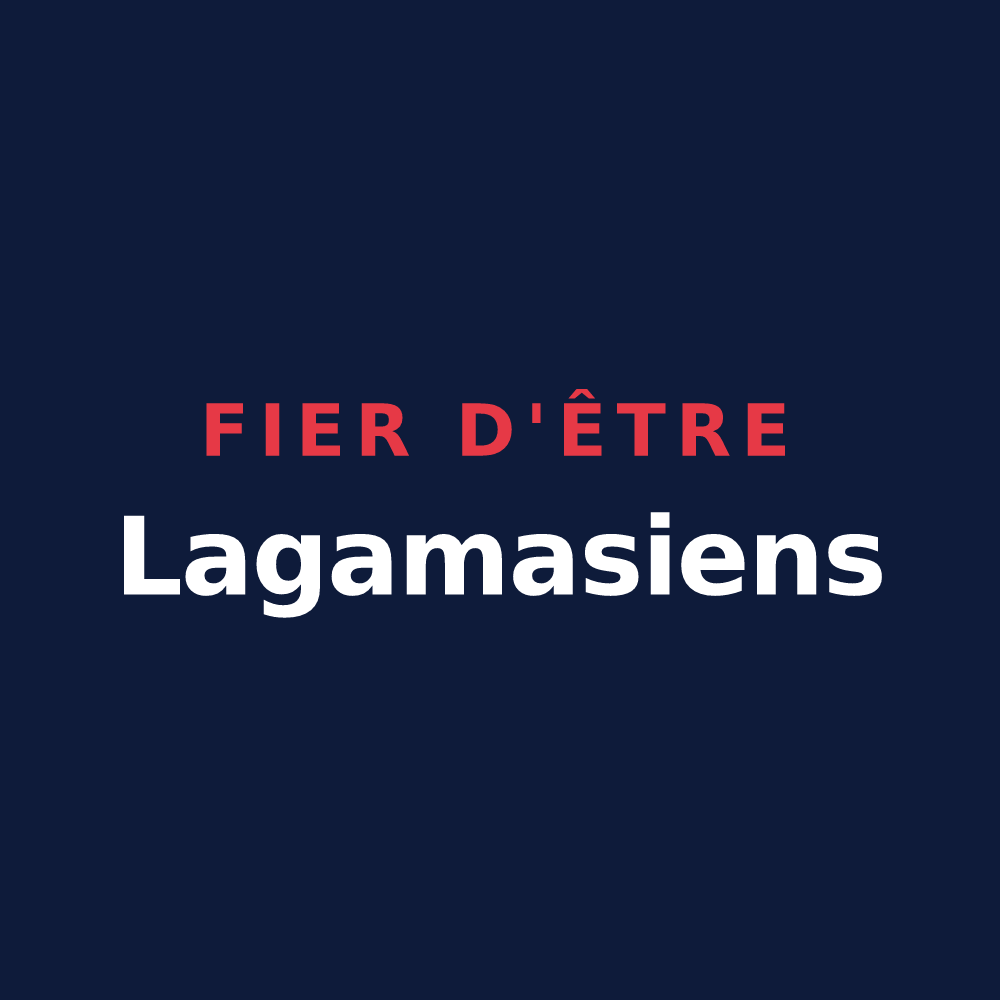 T-shirt « Fier d'être Lagamasiens » — design pour Lagamas