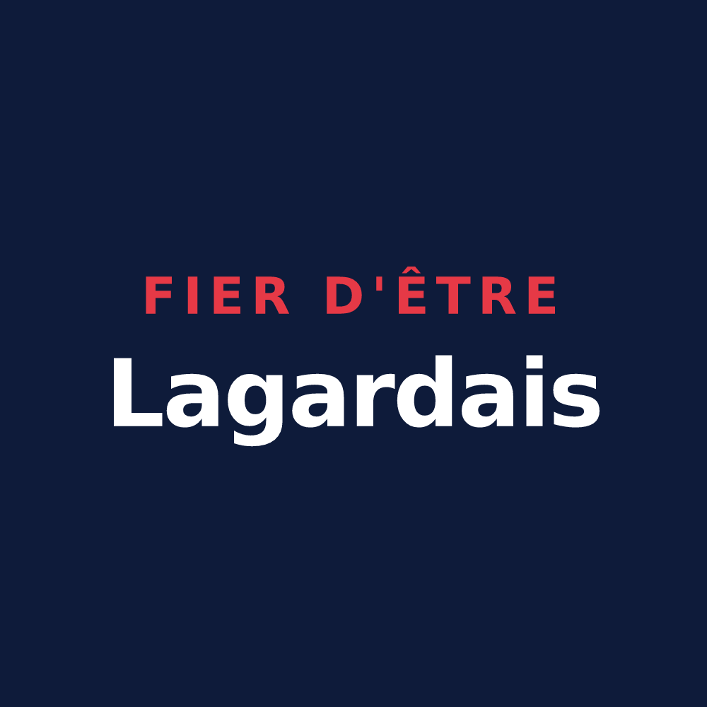 T-shirt « Fier d'être Lagardais » — design pour Lagarde-sur-le-Né