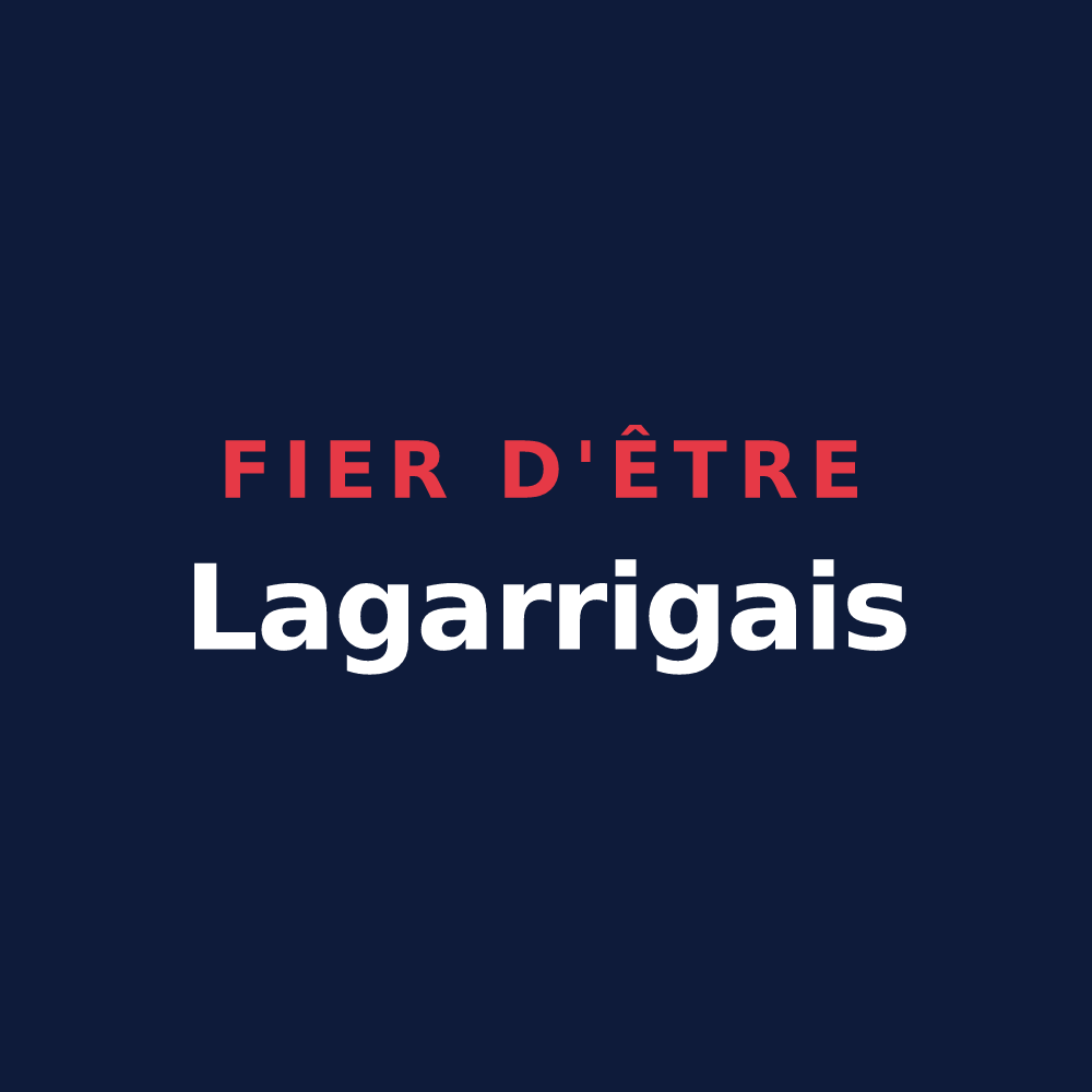 T-shirt « Fier d'être Lagarrigais » — design pour Lagarrigue
