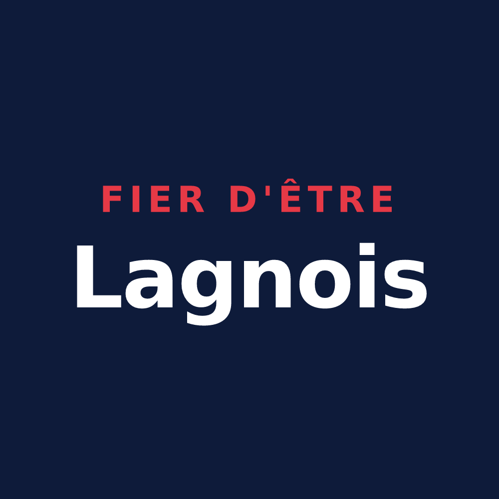 T-shirt « Fier d'être Lagnois » — design pour Lagnes