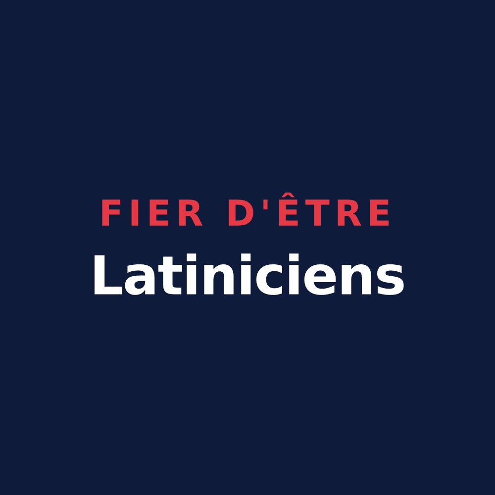 T-shirt « Fier d'être Latiniciens » — design pour Lagny-le-Sec