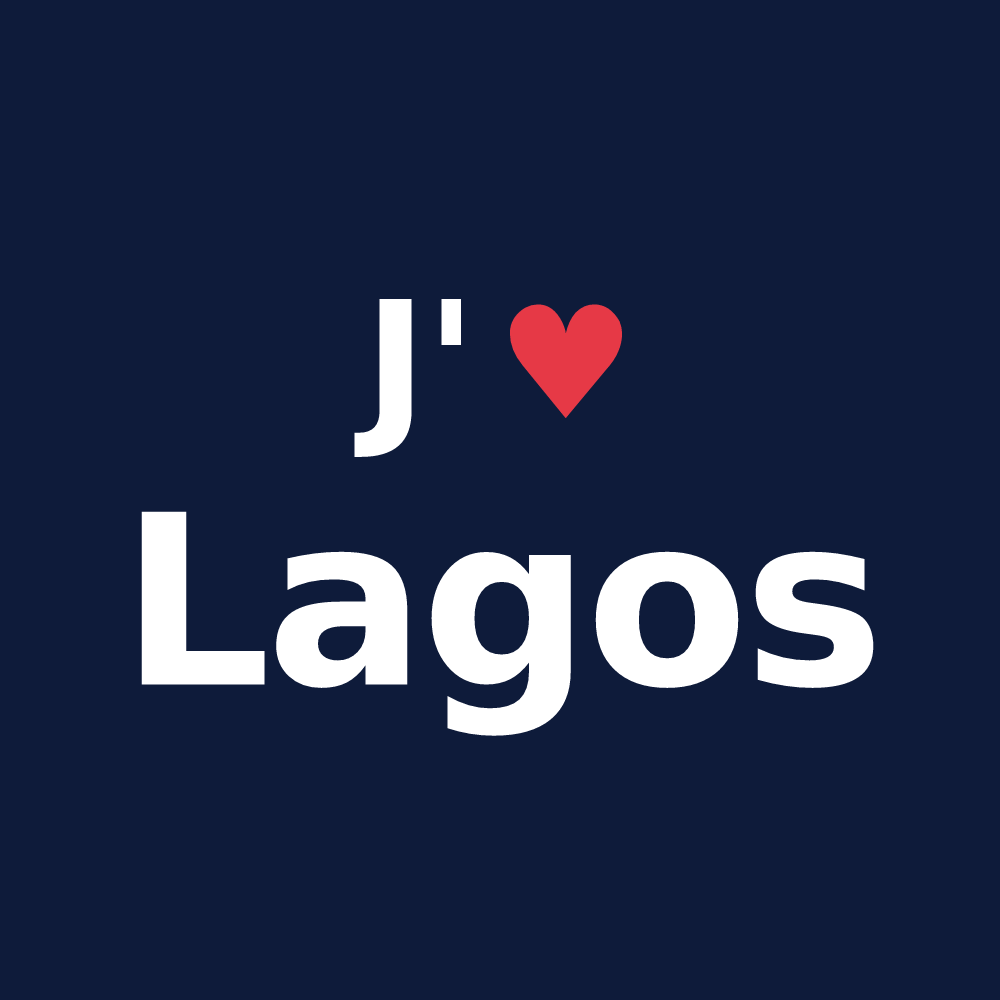 T-shirt personnalisé Lagos — design J'aime Lagos