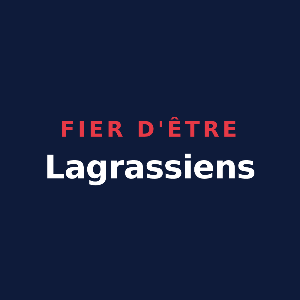 T-shirt « Fier d'être Lagrassiens » — design pour Lagrasse