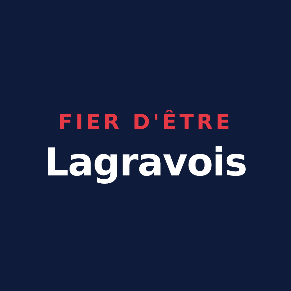 T-shirt « Fier d'être Lagravois » — design pour Lagrave