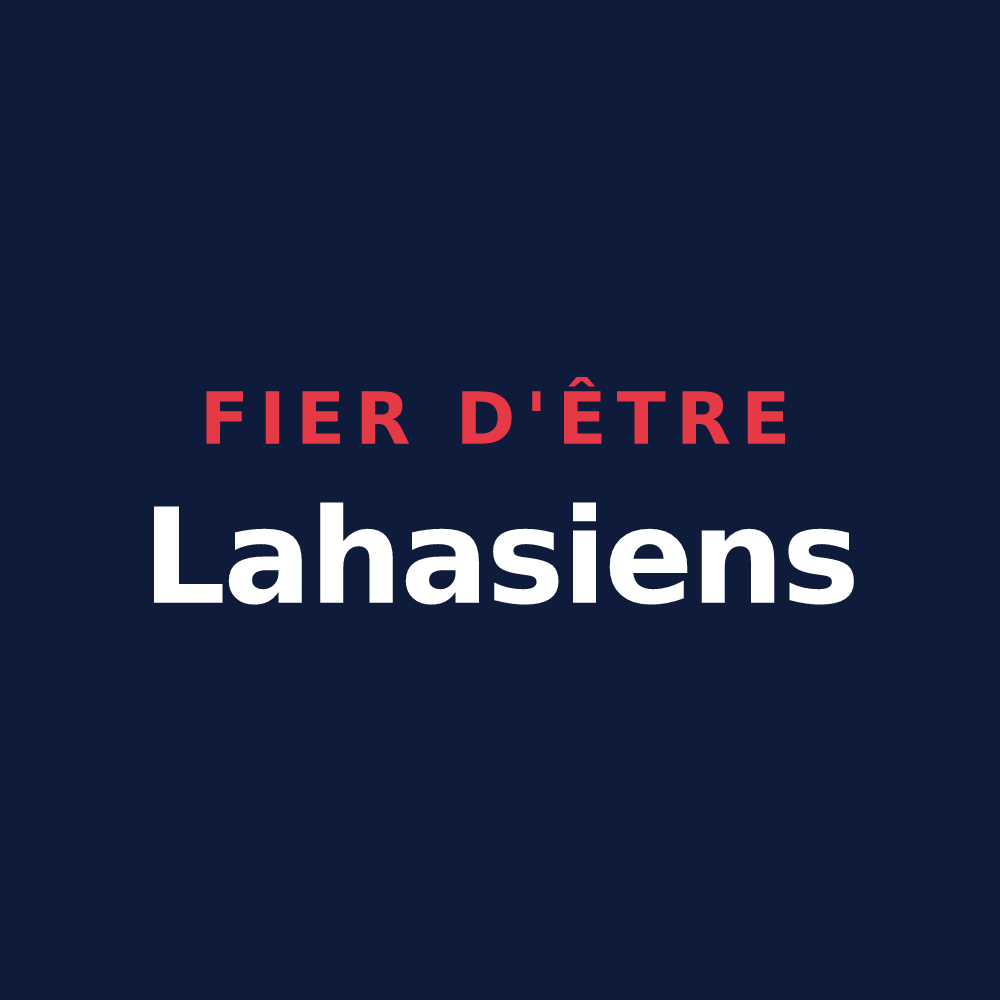 T-shirt « Fier d'être Lahasiens » — design pour Lahas
