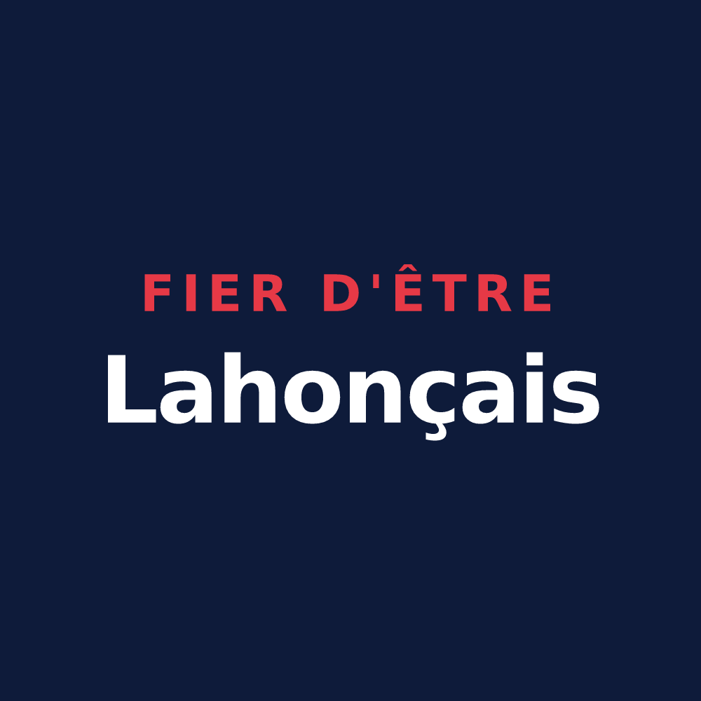 T-shirt « Fier d'être Lahonçais » — design pour Lahonce