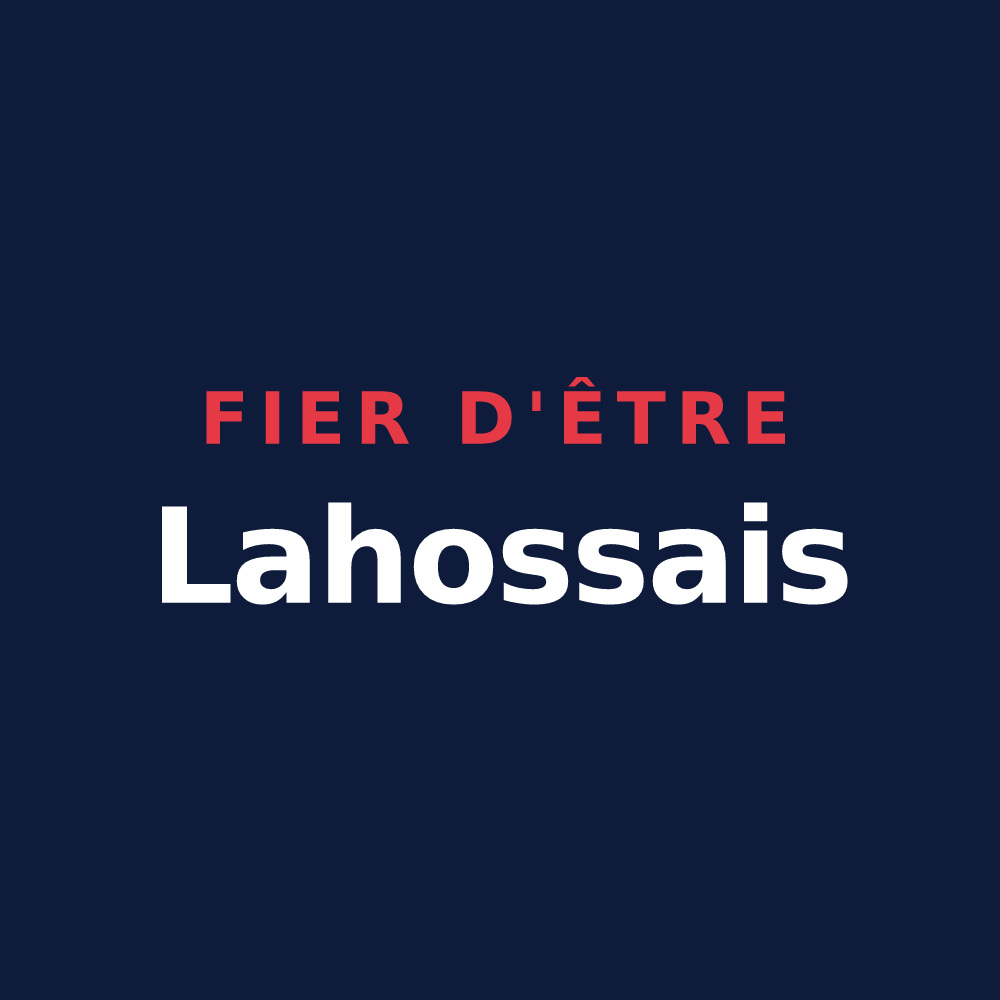 T-shirt « Fier d'être Lahossais » — design pour Lahosse