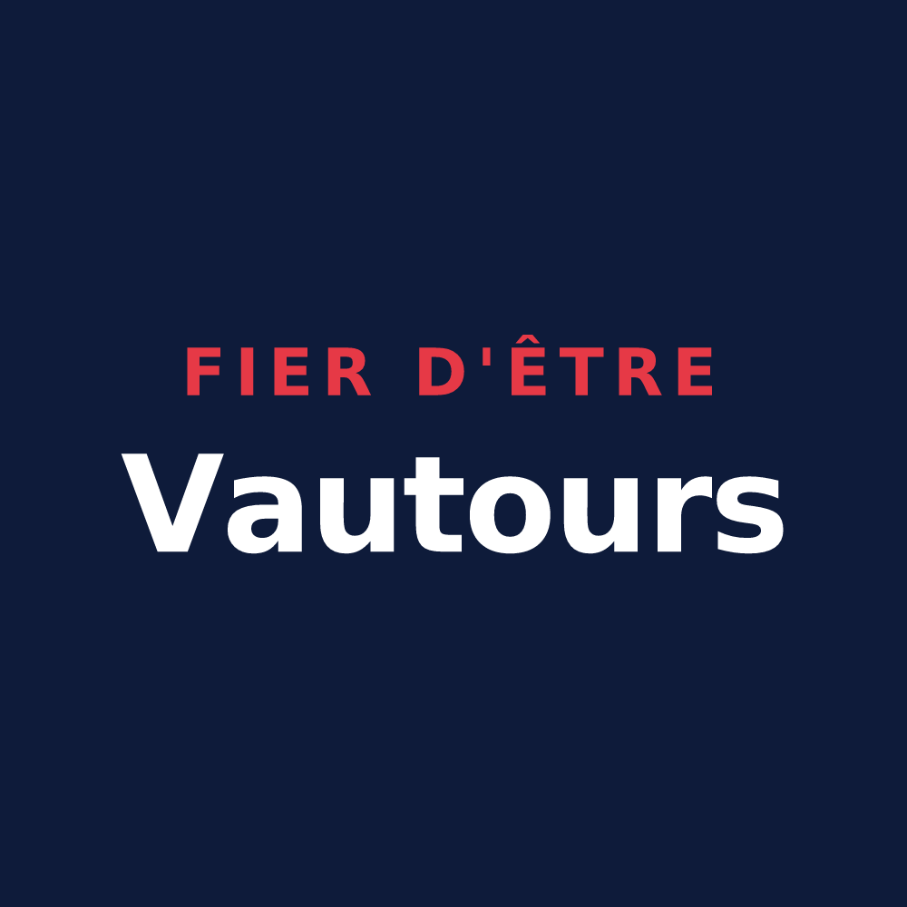T-shirt « Fier d'être Vautours » — design pour Laifour