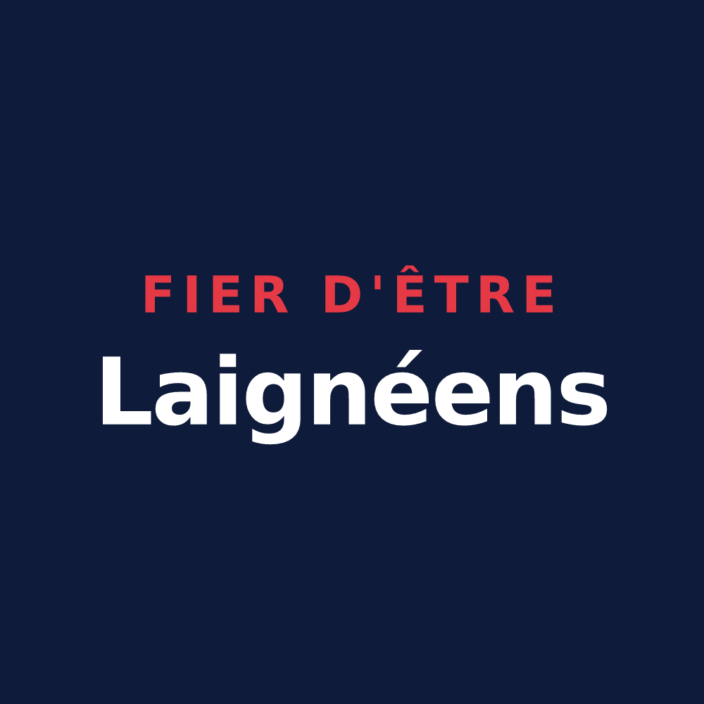 T-shirt « Fier d'être Laignéens » — design pour Laigné-Saint-Gervais