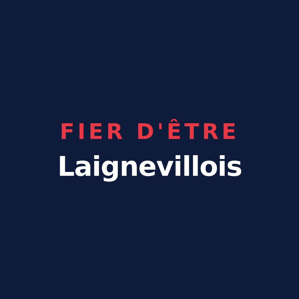 T-shirt « Fier d'être Laignevillois » — design pour Laigneville