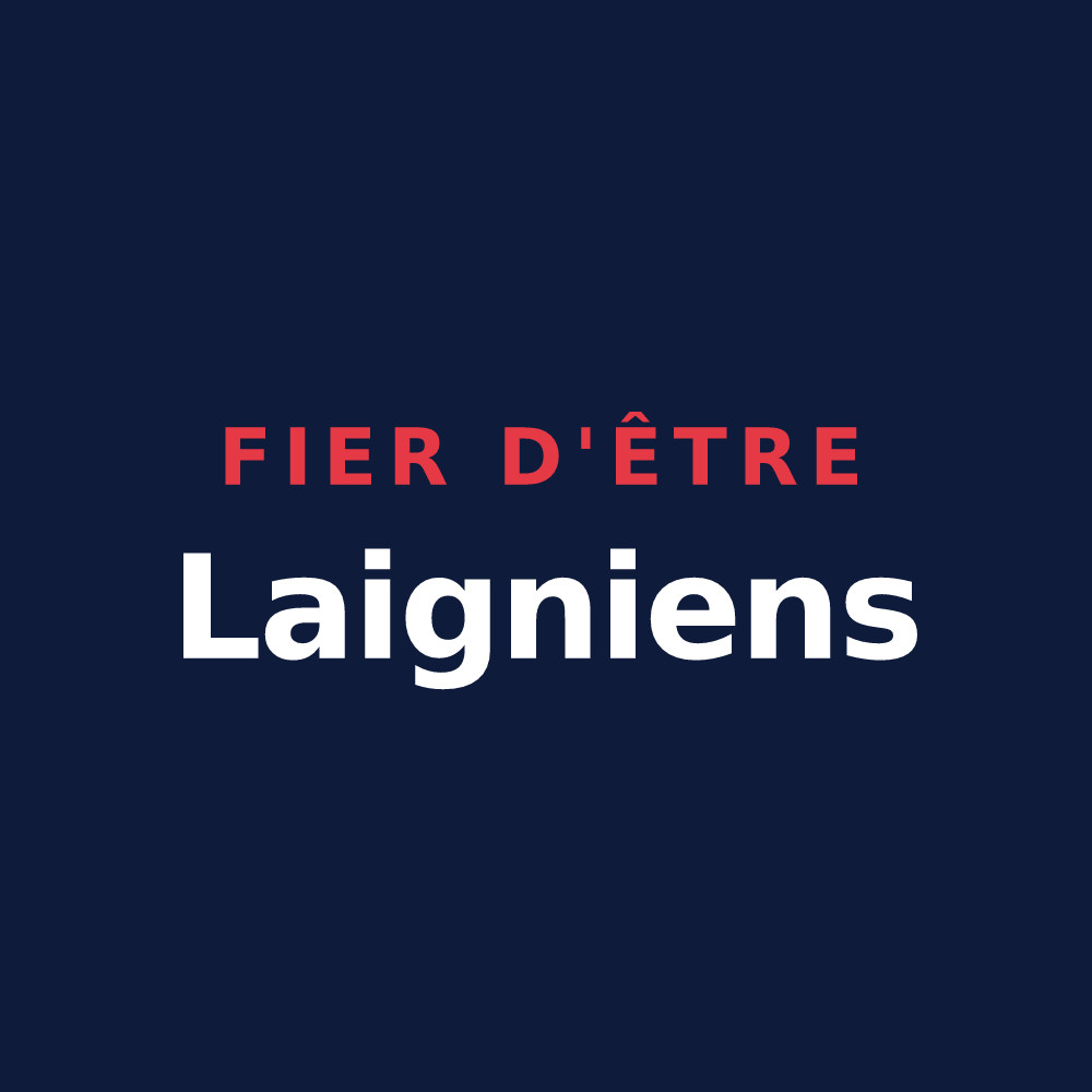 T-shirt « Fier d'être Laigniens » — design pour Laigny