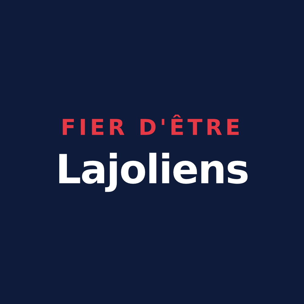 T-shirt « Fier d'être Lajoliens » — design pour Lajo