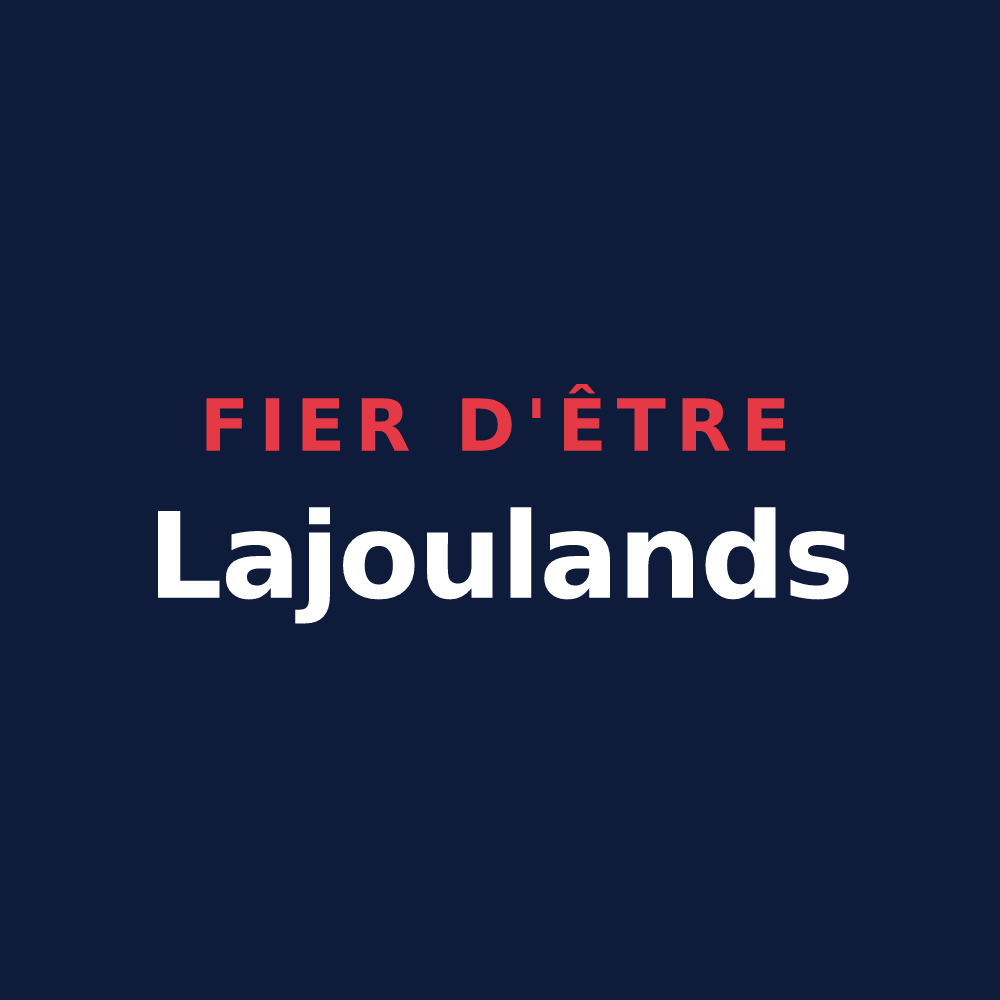 T-shirt « Fier d'être Lajoulands » — design pour Lajoux