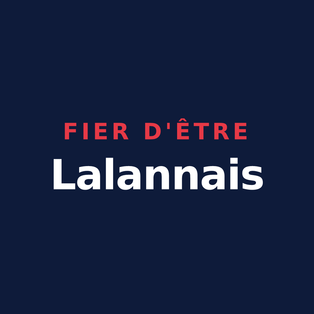 T-shirt « Fier d'être Lalannais » — design pour Lalanne