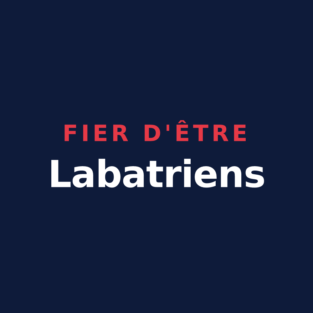 T-shirt « Fier d'être Labatriens » — design pour Lalanne-Trie