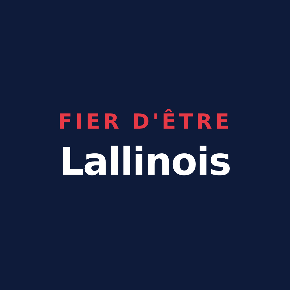 T-shirt « Fier d'être Lallinois » — design pour Lallaing
