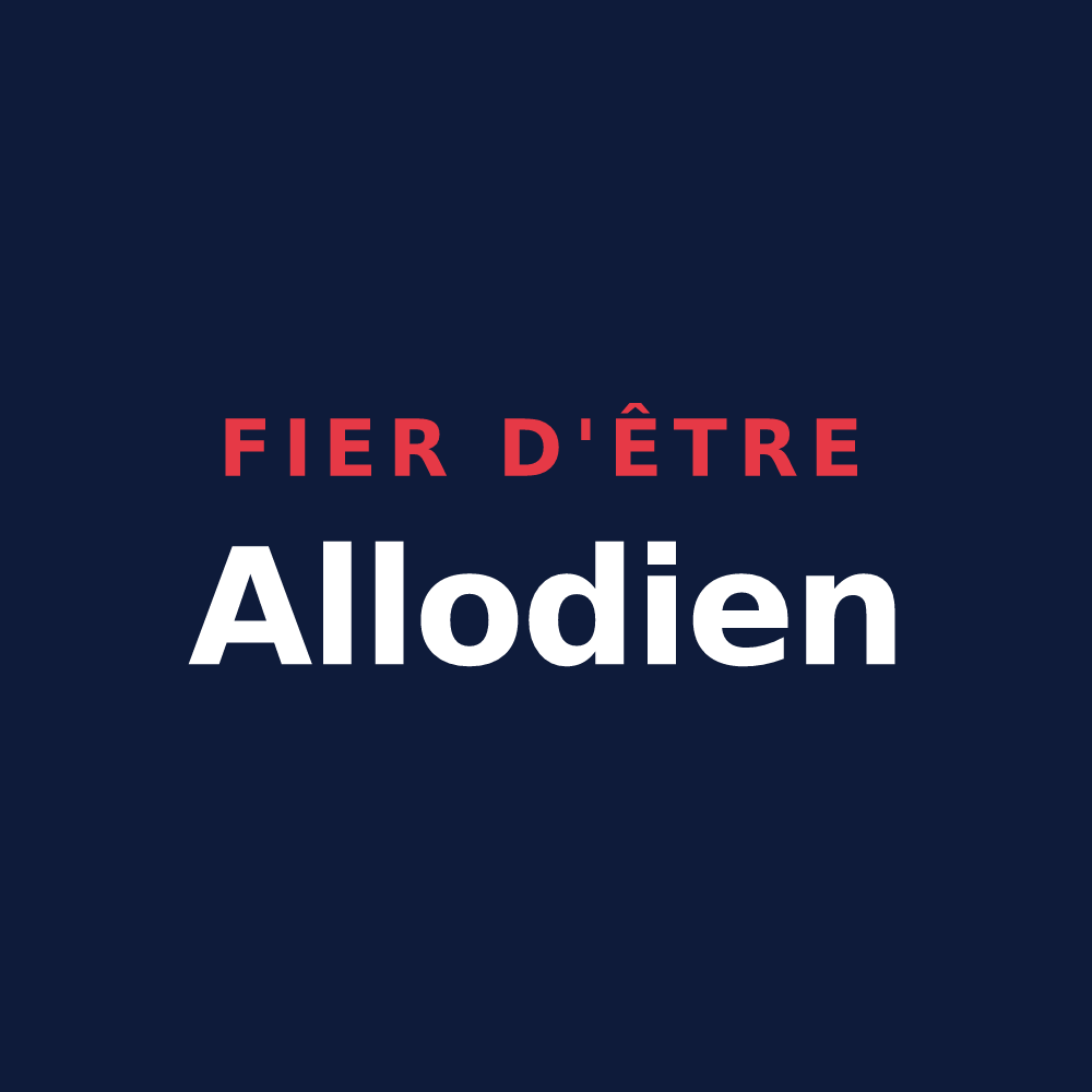 T-shirt « Fier d'être Allodien » — design pour Lalleu