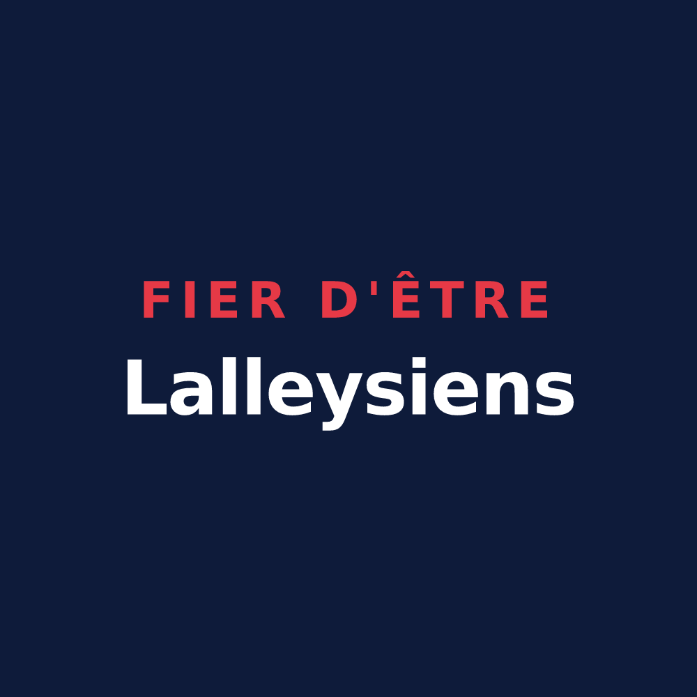 T-shirt « Fier d'être Lalleysiens » — design pour Lalley