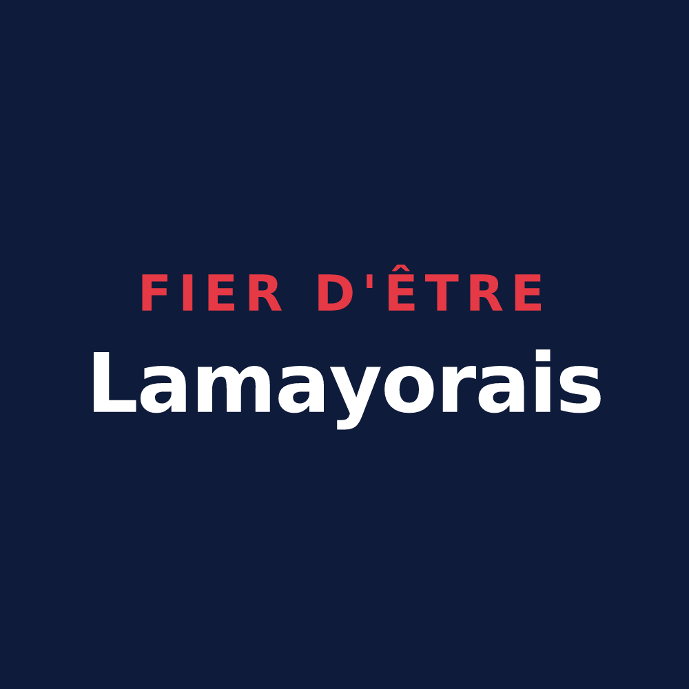 T-shirt « Fier d'être Lamayorais » — design pour Lamayou