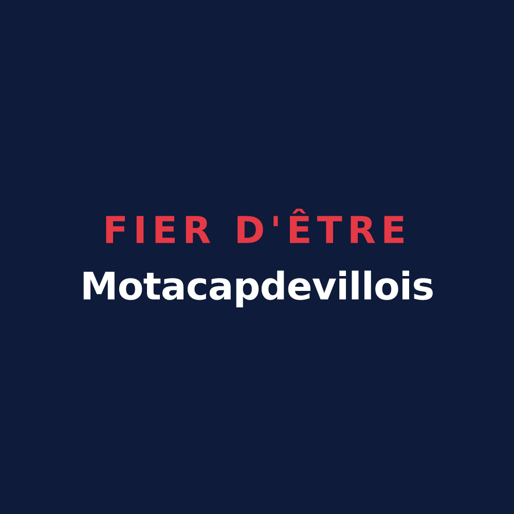 T-shirt « Fier d'être Motacapdevillois » — design pour Lamothe-Capdeville