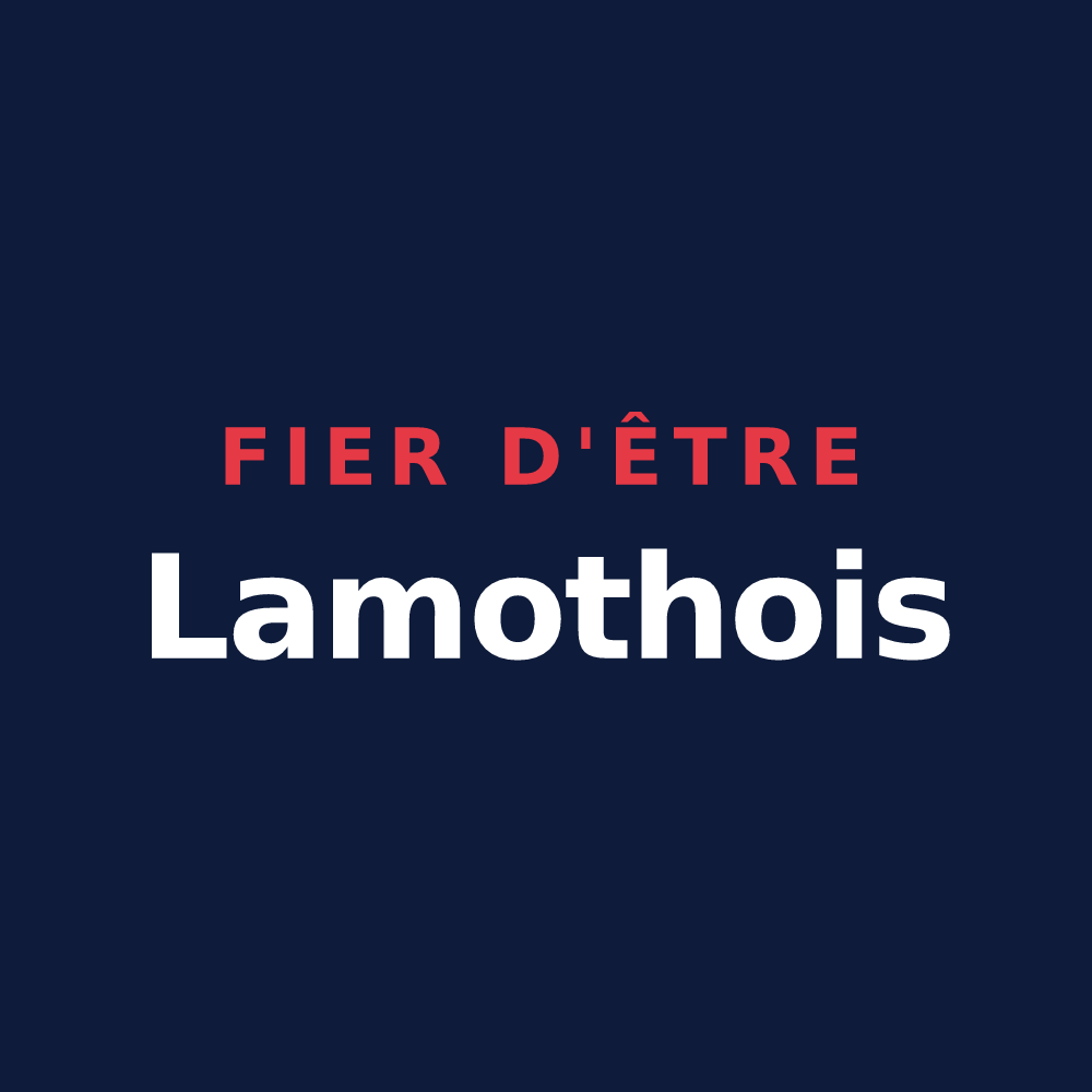 T-shirt « Fier d'être Lamothois » — design pour Lamothe-Goas