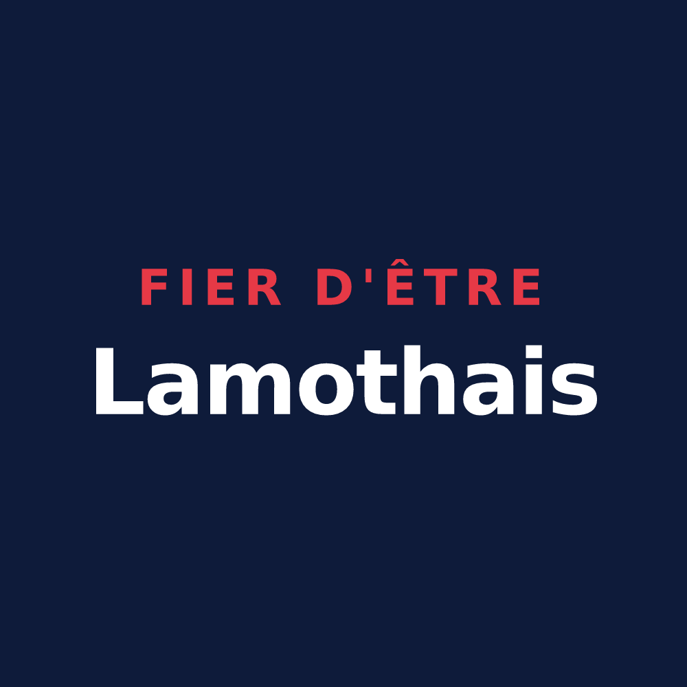 T-shirt « Fier d'être Lamothais » — design pour Lamothe-Landerron
