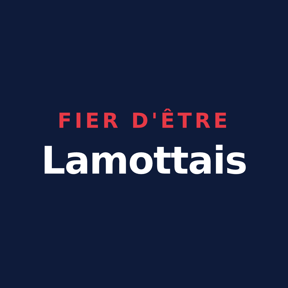 T-shirt « Fier d'être Lamottais » — design pour Lamotte-Buleux