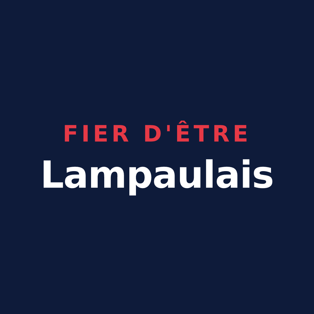 T-shirt « Fier d'être Lampaulais » — design pour Lampaul-Plouarzel