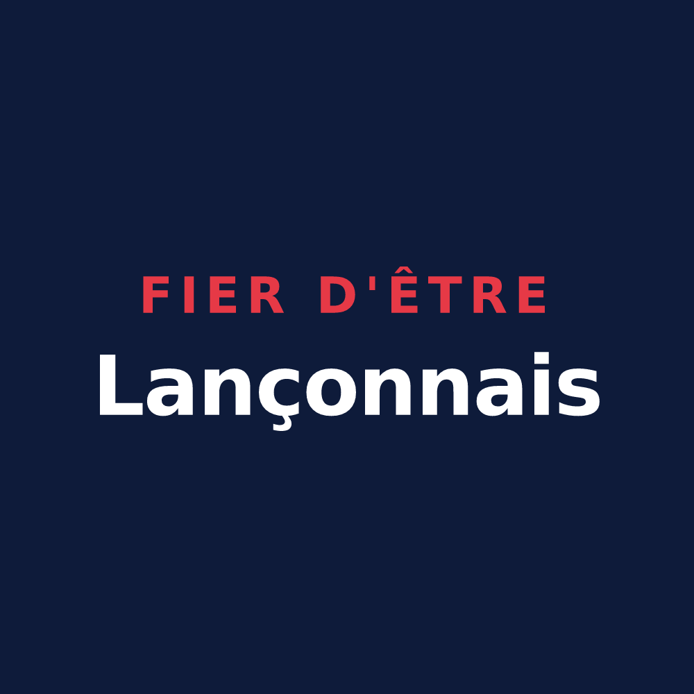 T-shirt « Fier d'être Lançonnais » — design pour Lançon