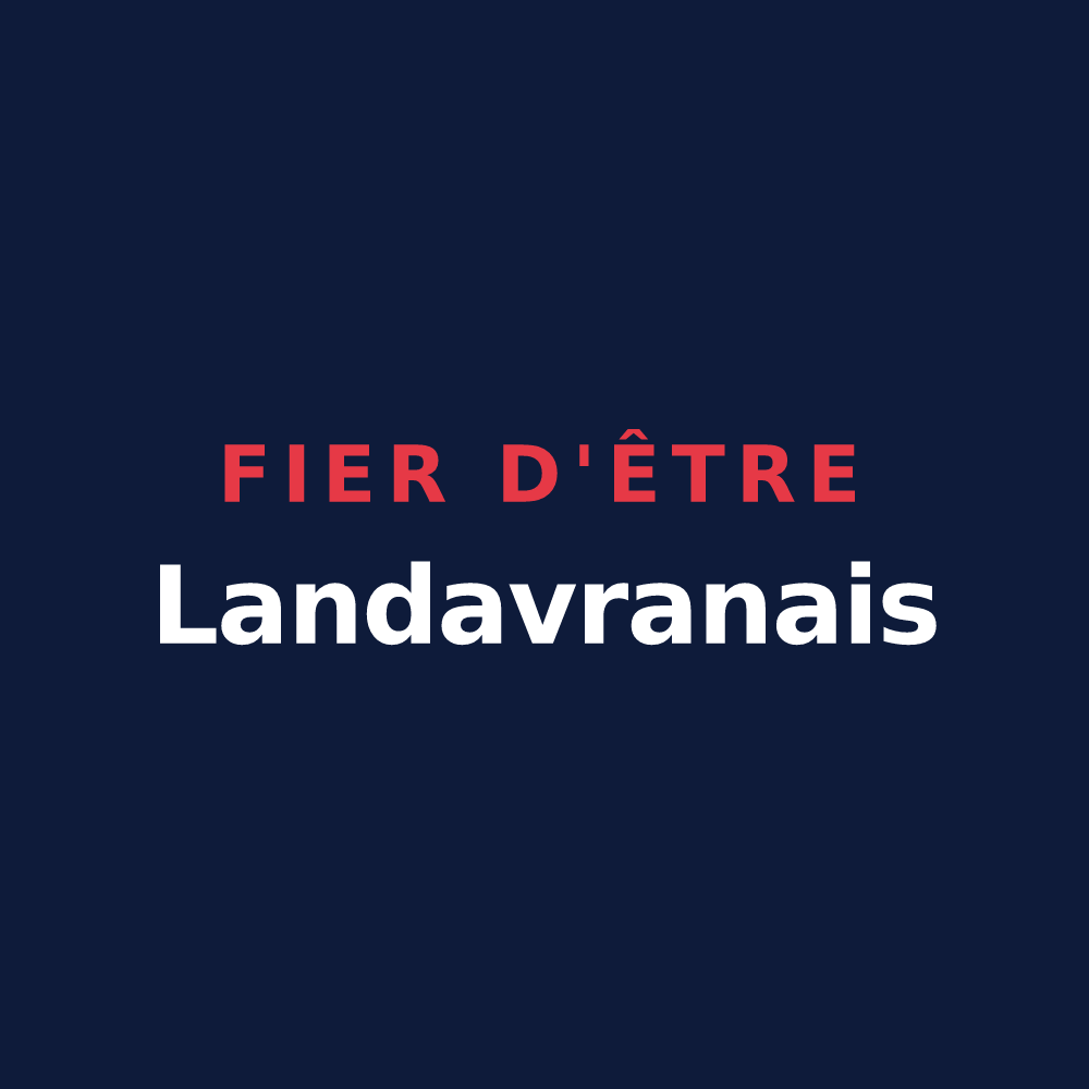 T-shirt « Fier d'être Landavranais » — design pour Landavran