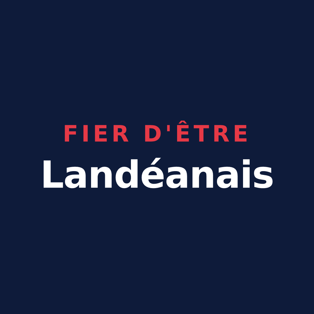T-shirt « Fier d'être Landéanais » — design pour Landéan